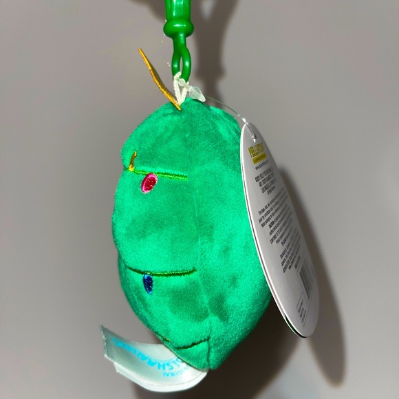 Squishmallows Carol the Christmas Tree 3.5" Squishmallow Clip Stuffed Plush - Picture 3 of 5